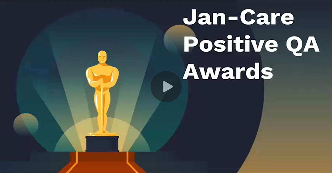 Jan-Care employee quality assurance recognition