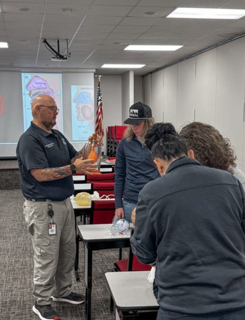 Jan-Care EMT class photo